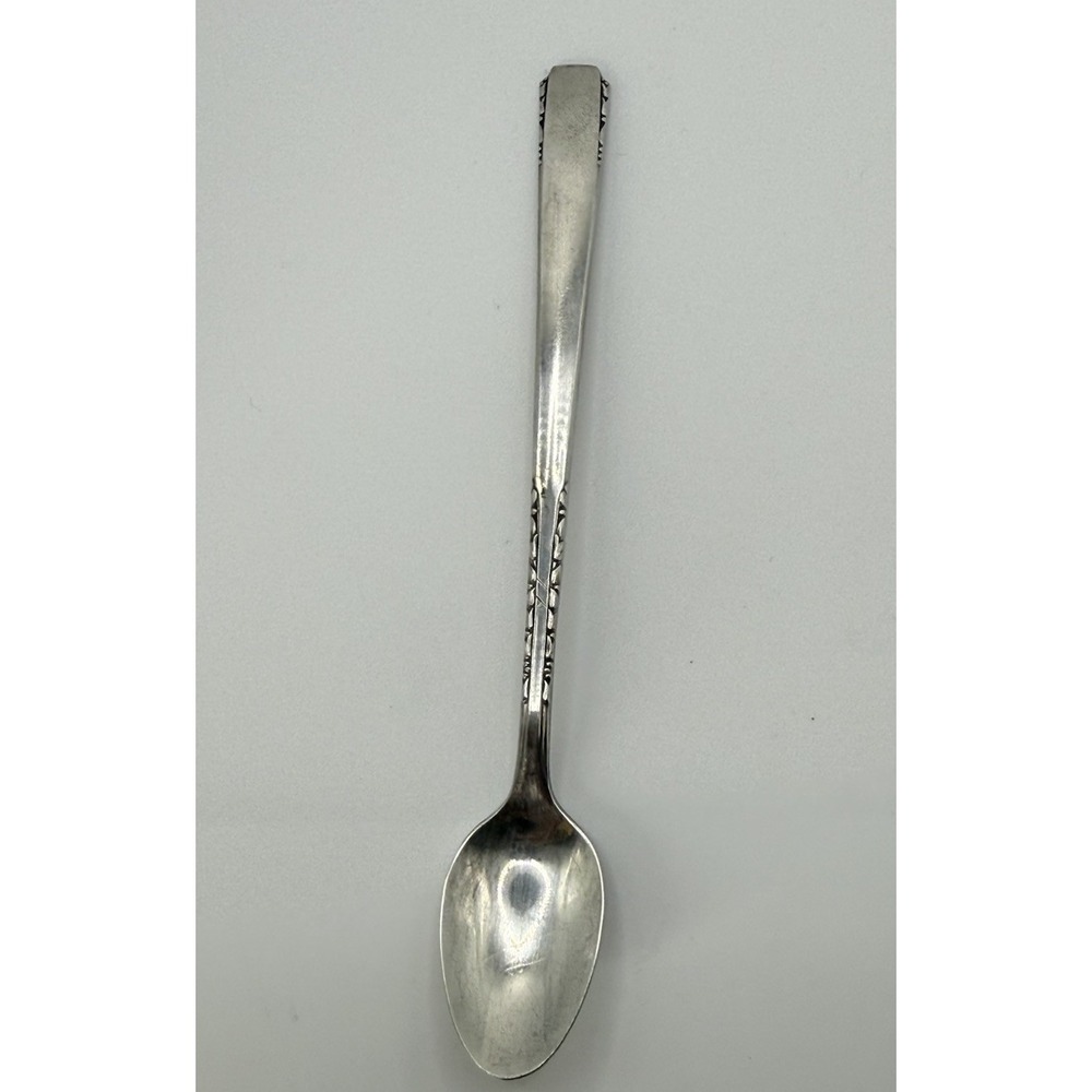 Vintage Oneida Ltd. Baby Spoon Silver Tone Art Deco Flatware | 5 5/8"L | GUC